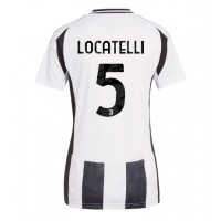 Ženski Nogometni dresi Juventus Manuel Locatelli #5 Domači 2024-25 Kratek Rokav